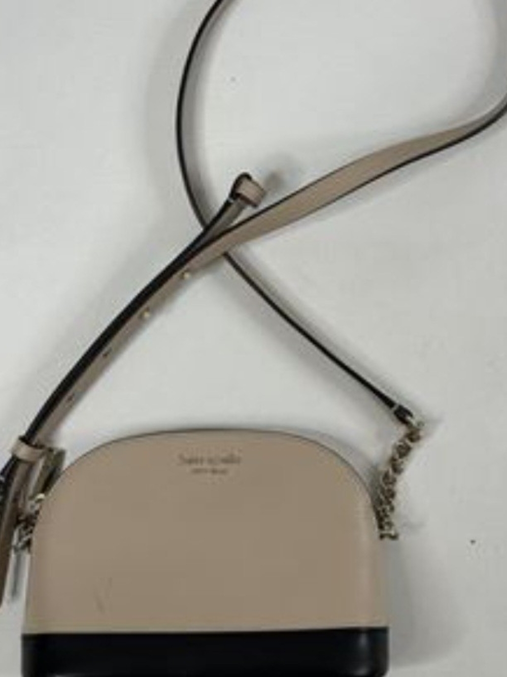 kate spade Beige and Black Two-Tone Crossbody